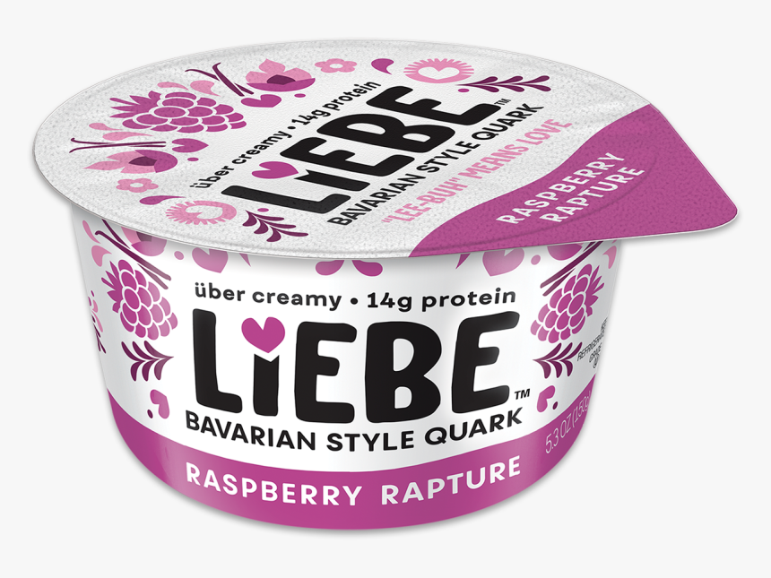 Raspberry Rapture - Liebe Bavarian Style Quark, HD Png Download, Free Download