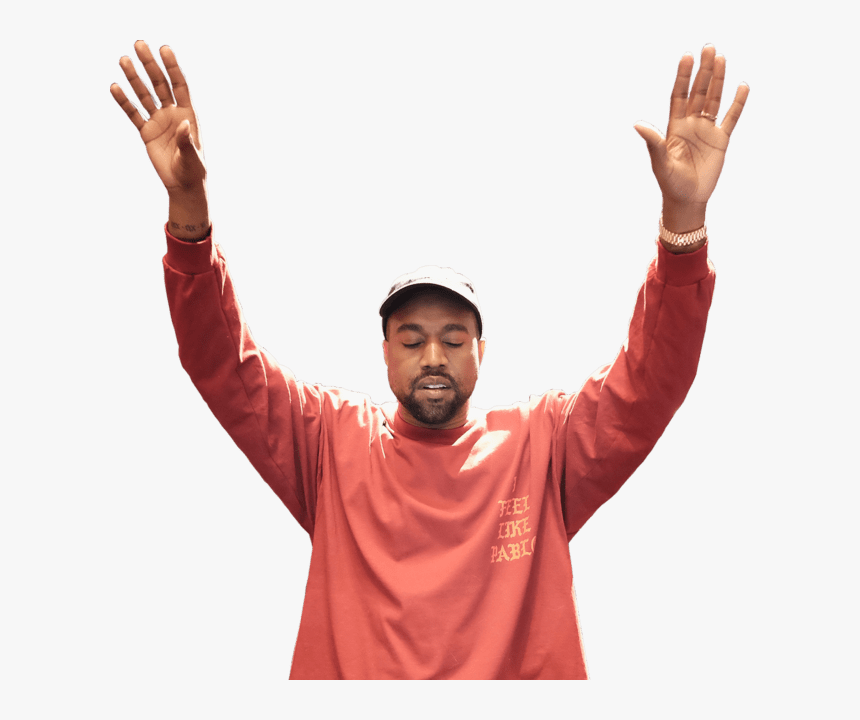 Tumblr Static 640 V2 - Kanye West Hands Up Png, Transparent Png, Free Download