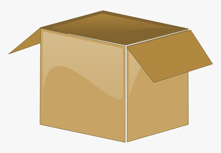 Brown Box Transparent, HD Png Download, Free Download