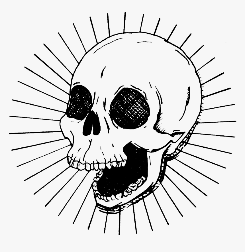 Laughing Skull Tattoo, HD Png Download, Free Download