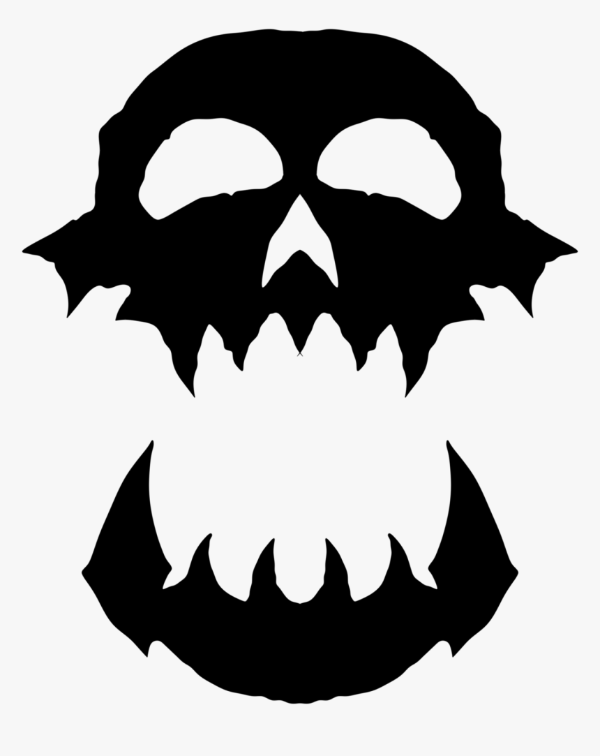 Transparent Laughing Skull Png - Orc Flag, Png Download, Free Download