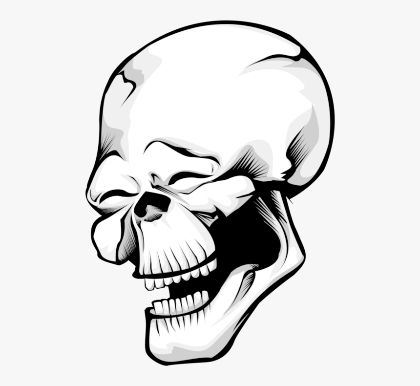 Skull Transparent Png - Laughing Skull Transparent, Png Download, Free Download