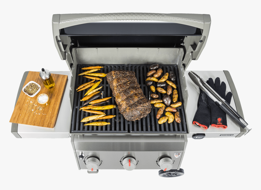 Spirit Ii E-310 Gas Grill View - Weber Spirit 2 E310, HD Png Download, Free Download