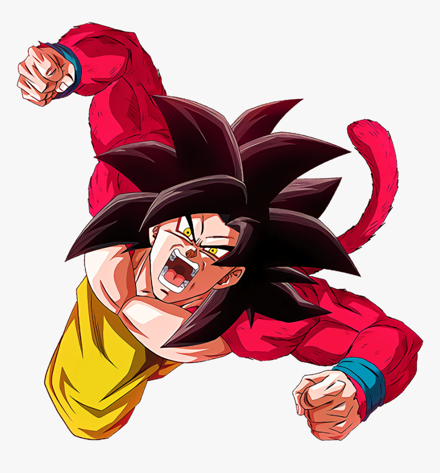 Transparent Super Saiyan 4 Goku Png - Goku Super Saiyan 4 ...