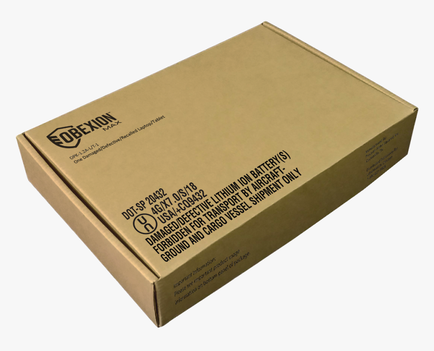 Obexmcng-1lt 1 - Labeling On Laptop Box, HD Png Download, Free Download