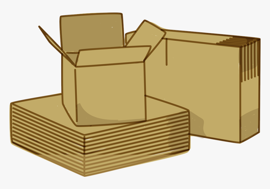 Boxes, Packing, Paperboard, Box, Gift, Package, Pack - Moving & Shipping Boxes, HD Png Download, Free Download