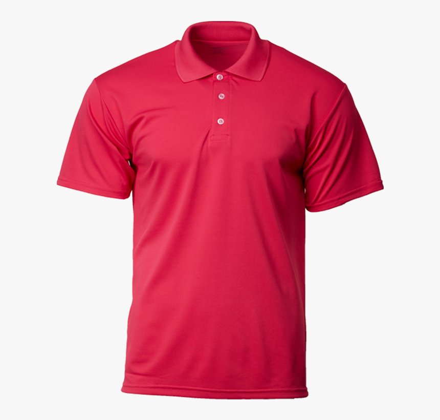 Red Dri Fit Polo Tee, HD Png Download, Free Download