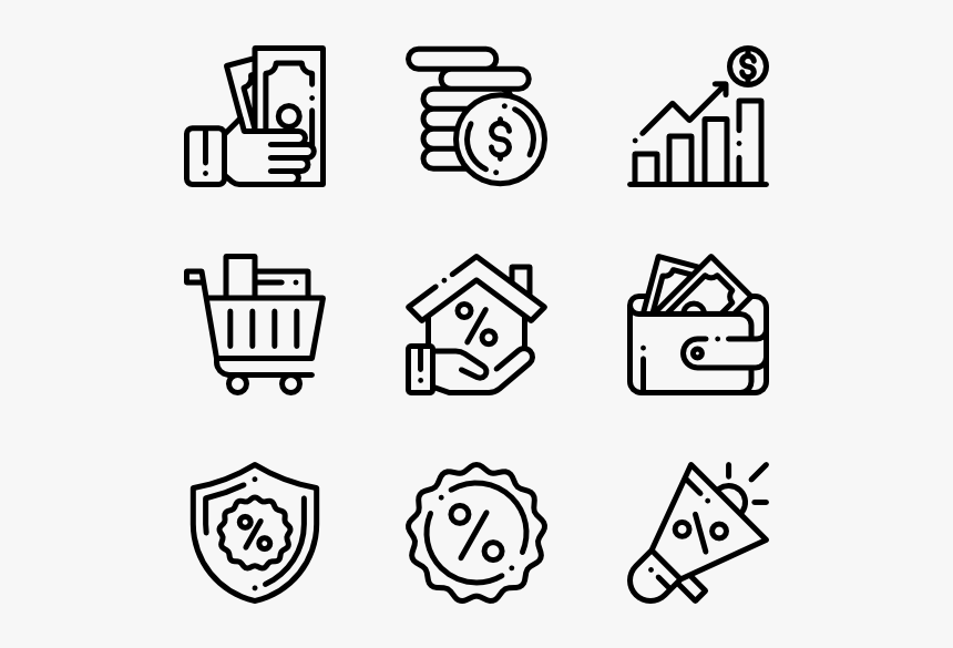 Sales - Math Icons Png, Transparent Png, Free Download