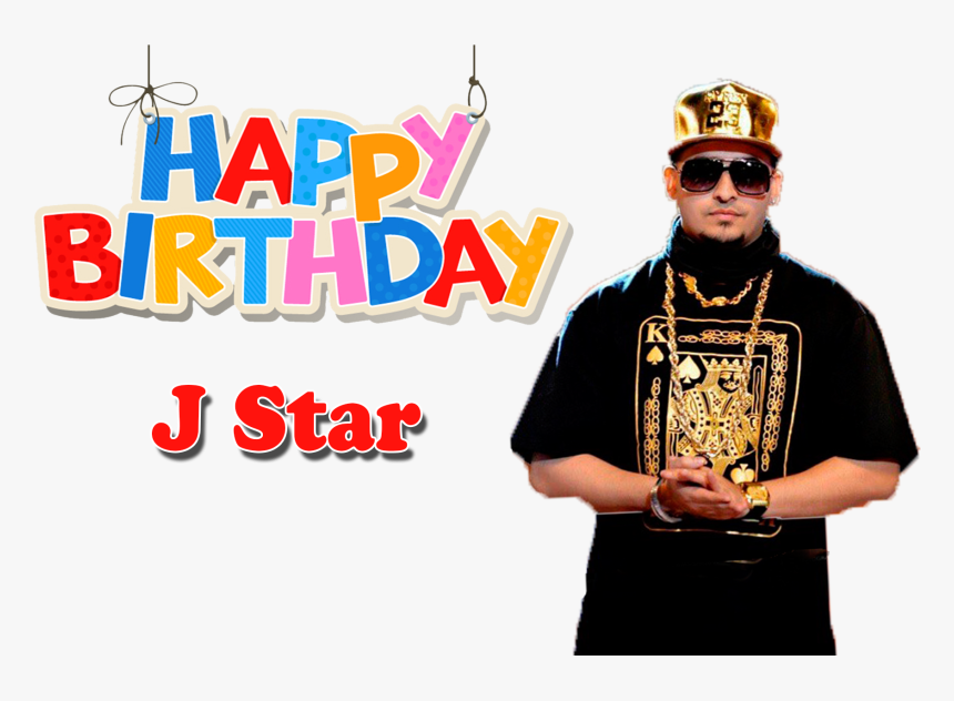 J Star Png Clipart - Happy Birthday J Star, Transparent Png, Free Download