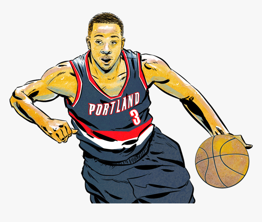 Cj Mccollum Cartoon Png, Transparent Png, Free Download