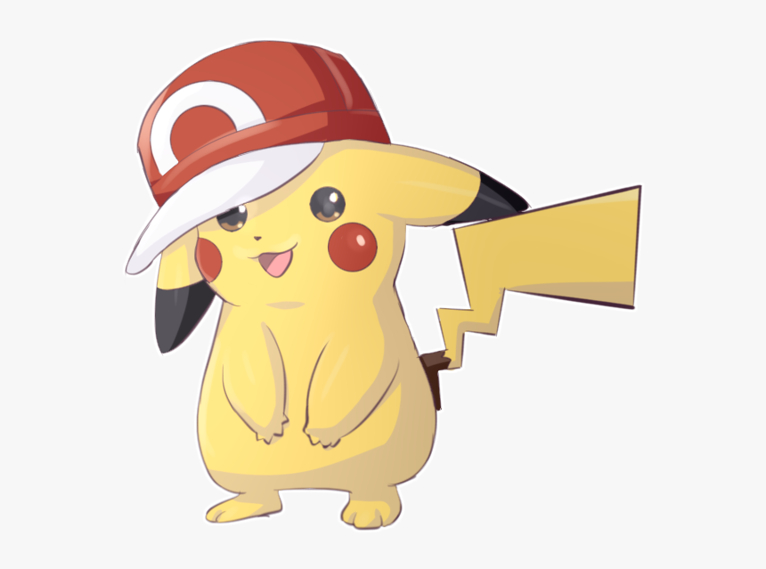 Ash"s Pikachu - Cartoon, HD Png Download, Free Download