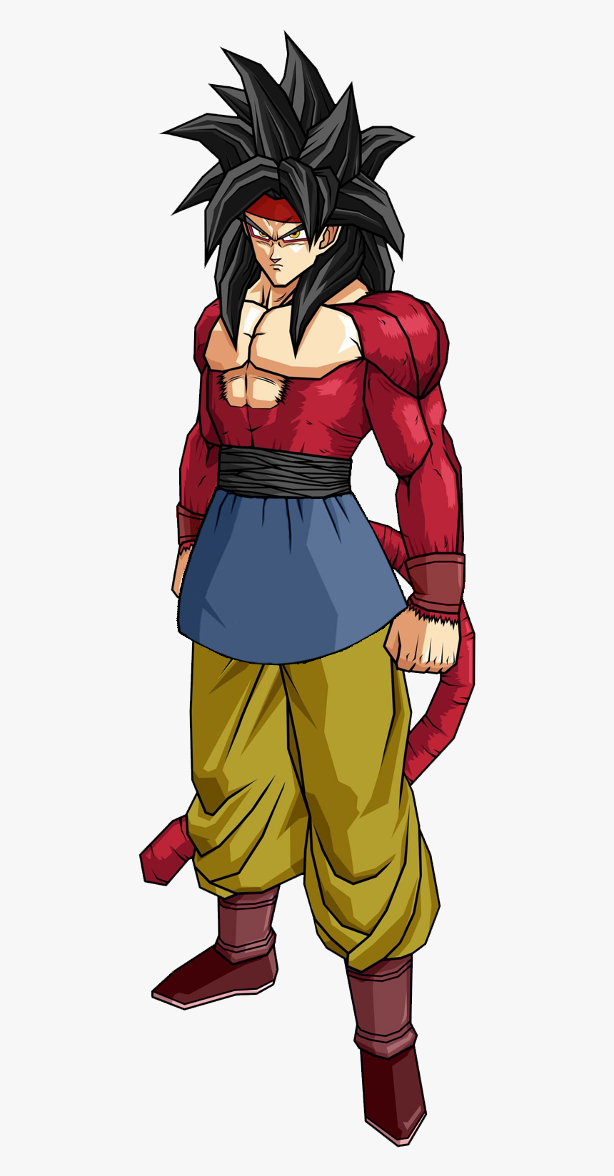 Rigor Ssj4 - Dragon Ball Goku Jr Ssj4, HD Png Download, Free Download