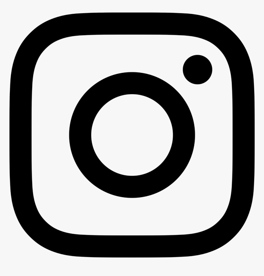 Instagram Logo Black Transparent - Instagram Logo Black Png, Png Download, Free Download