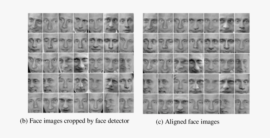 Face Images With Or Without The Processing Of Low Rank - Snapshot, HD Png Download, Free Download