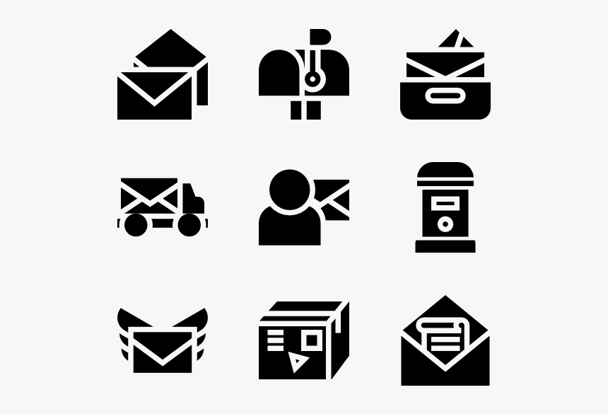 Mailbox Vector Svg - Workplace Icons, HD Png Download, Free Download