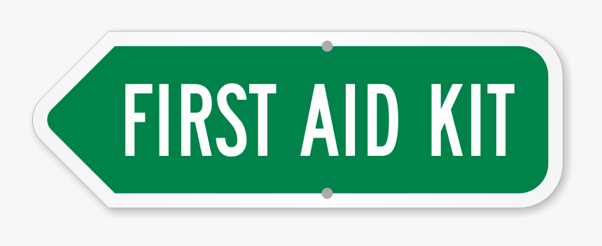First Aid Kit Sign - Sign, HD Png Download, Free Download
