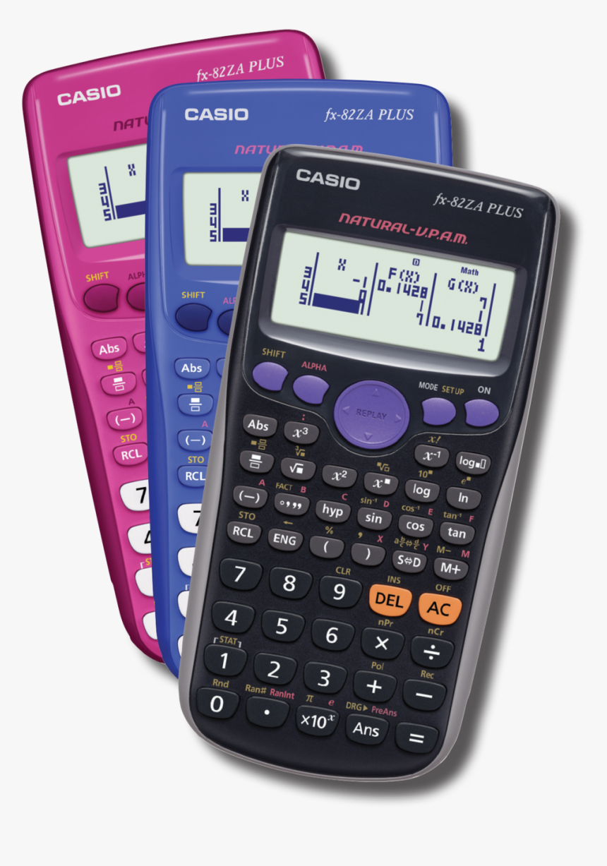 Fx-82za Plus Fanh - Casio Fx 85 Es Plus, HD Png Download, Free Download