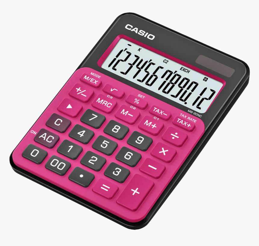 Calculator Png Transparent Images Free Download Clipart - Colored Basic Casio Calculator, Png Download, Free Download