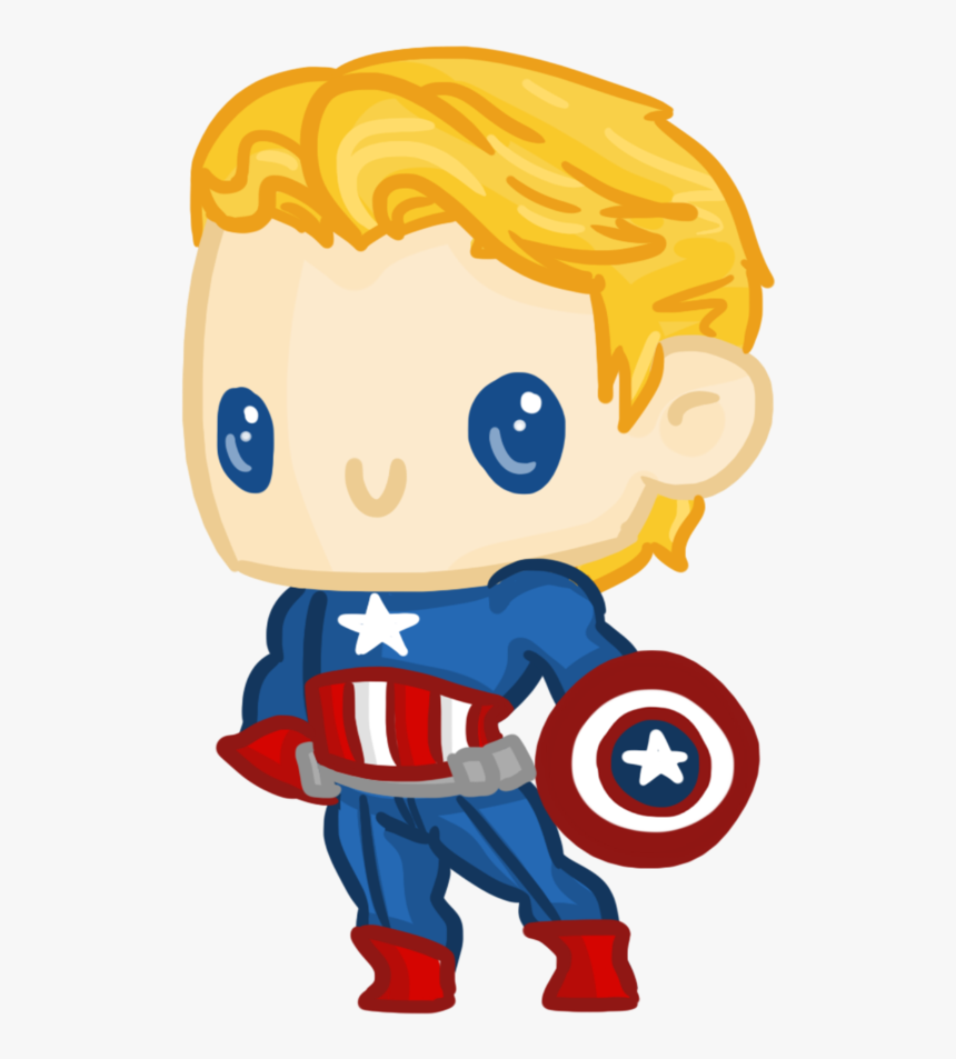 Thumb Image - Captain America Cute Png, Transparent Png, Free Download