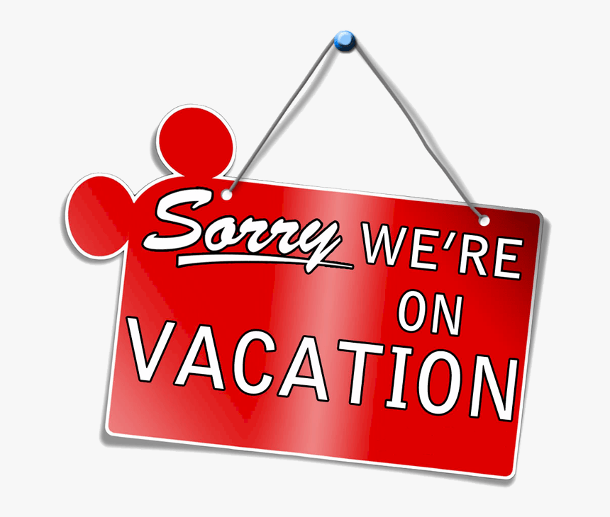 Transparent Disney Family Vacation Clipart - We Are On Vacation Sign, HD Png Download, Free Download