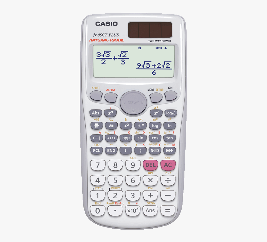 Calculadora Casio Fx 82es Plus, HD Png Download, Free Download