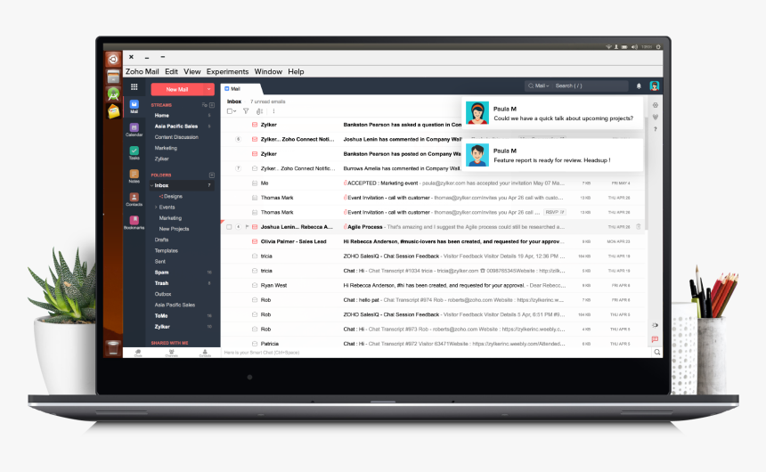 Zoho Mail Desktop Lite, HD Png Download, Free Download