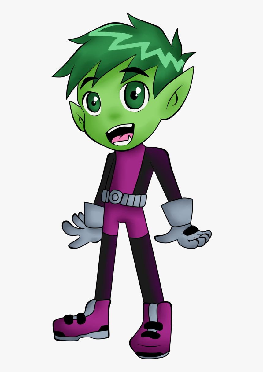 Download Beast Boy Png Free Download For Designing - Chico Bestia Dibujo, Transparent Png, Free Download