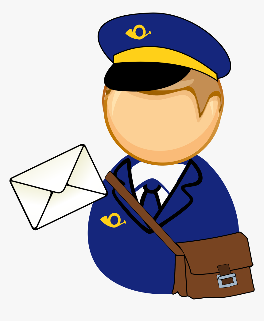 Un Dibujo De Mail Carrier, HD Png Download, Free Download