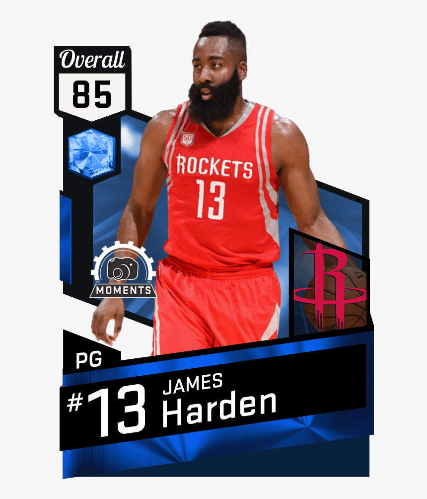 Javale Mcgee Team 2k17 - James Harden Nba 2k17, HD Png Download, Free Download