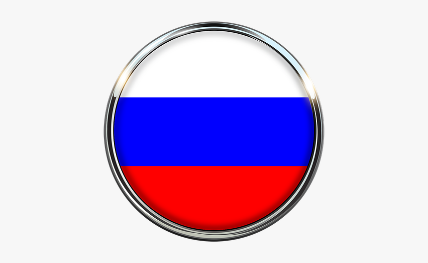 Russia, Flag, Circle, Europe, Countries, Russian - Bandera De Rusia En Circulo, HD Png Download, Free Download