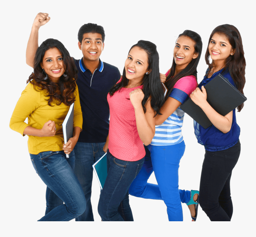 Transparent Group Of Students Png - Indian Young Group Of People, Png Download, Free Download