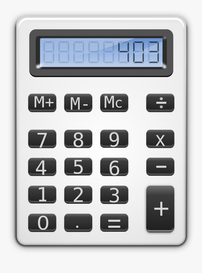 Calculator Clipart Png - .ico Files Calculator, Transparent Png, Free Download