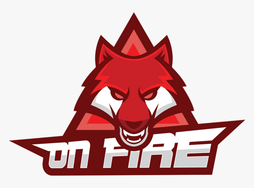 On Fire Redlogo Square - Fortnite Team Logo Free, HD Png Download, Free Download