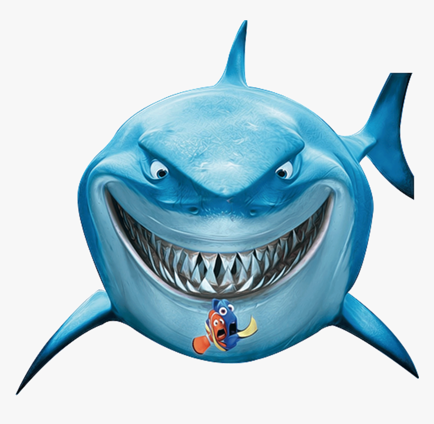 White Shark,cartilaginous Shark,requiem - Shark From Finding Nemo, HD Png Download, Free Download
