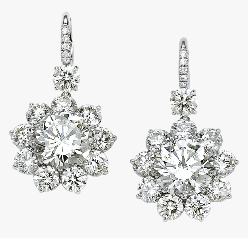 Diamond Earrings Png Image, Transparent Png, Free Download