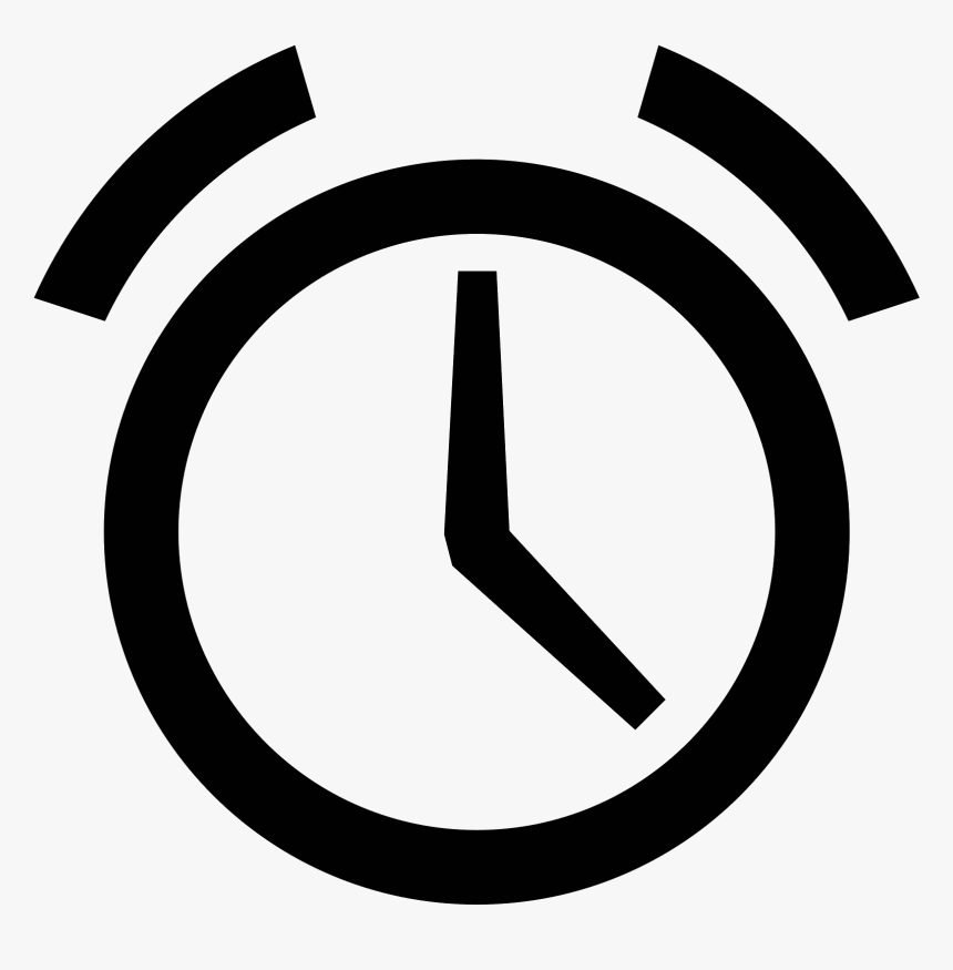 Vector Clock - Alarm Icon No Background, HD Png Download, Free Download