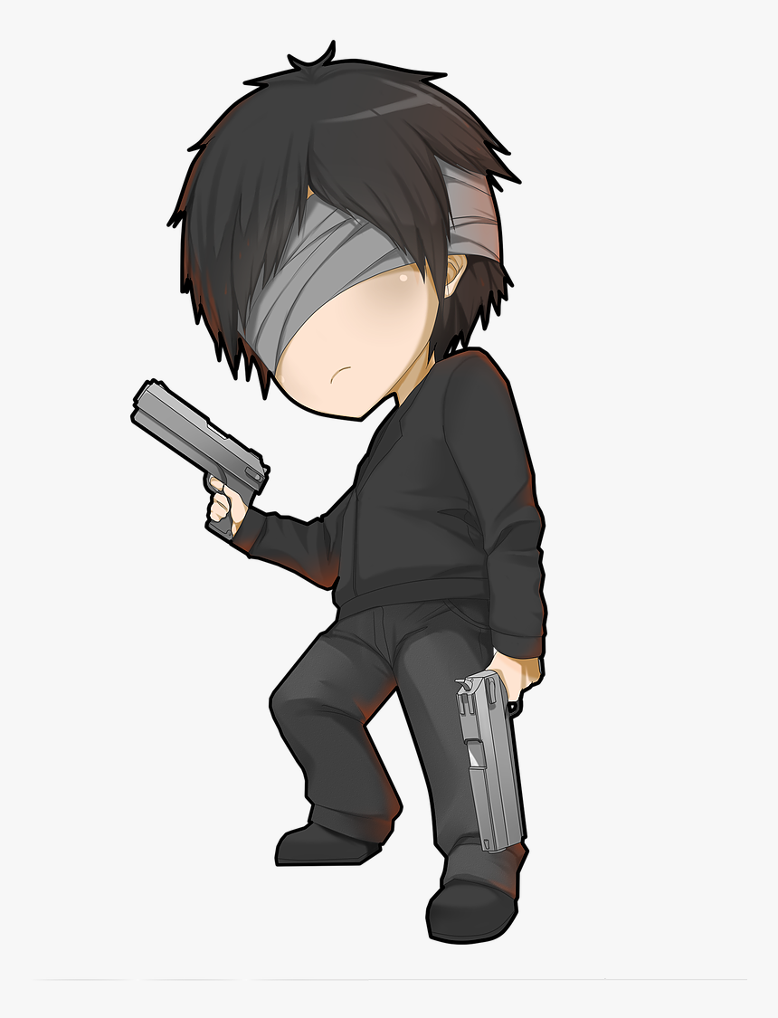 Gamer Chibi Anime Png, Transparent Png, Free Download