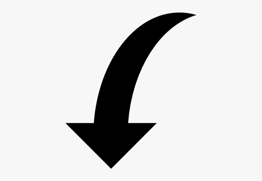Curved Arrows Png - Curved Arrow Icon Png, Transparent Png, Free Download