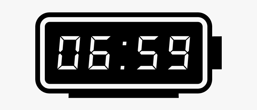 Download Electronic Clock Png Image 66819 For Designing - Alarm Clock Icon Digital, Transparent Png, Free Download