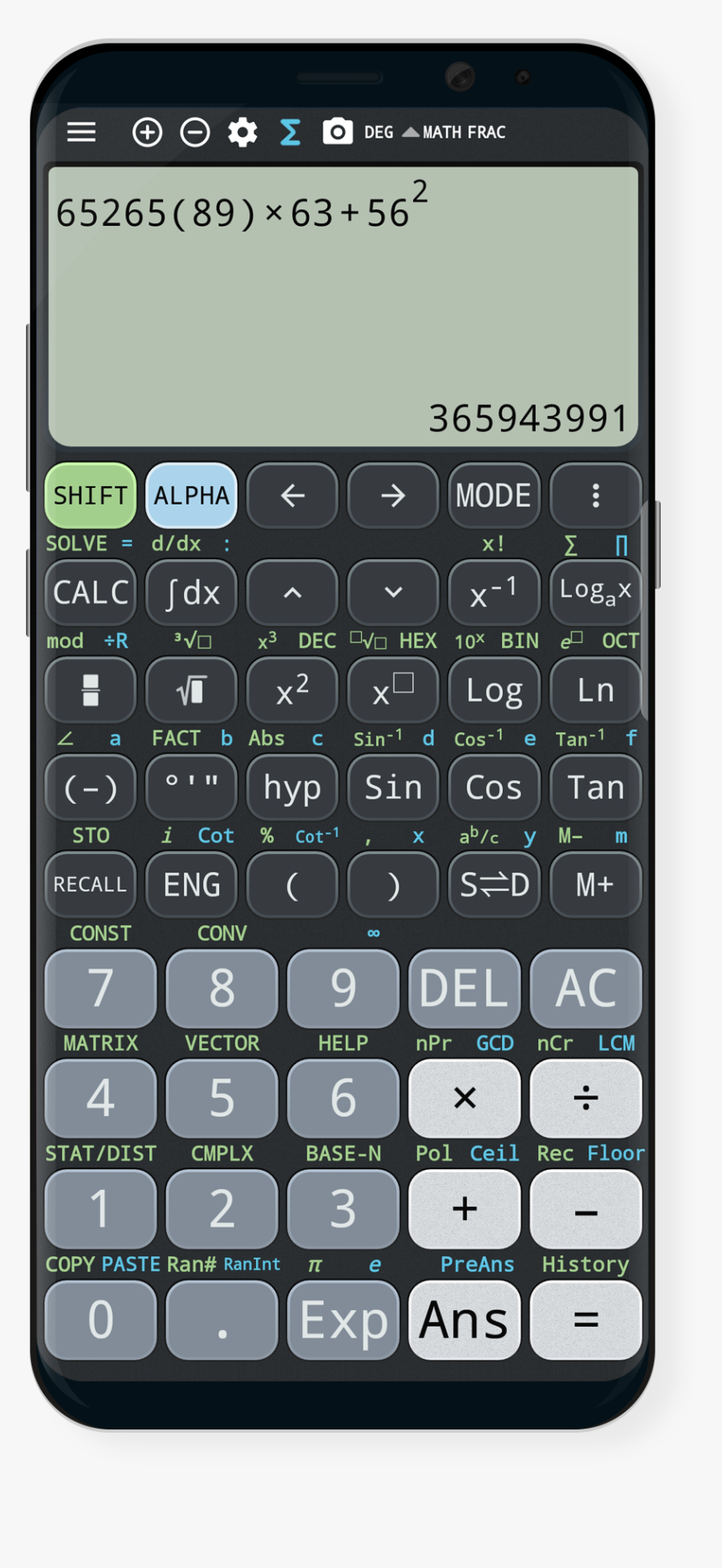 Android Calculator, HD Png Download, Free Download