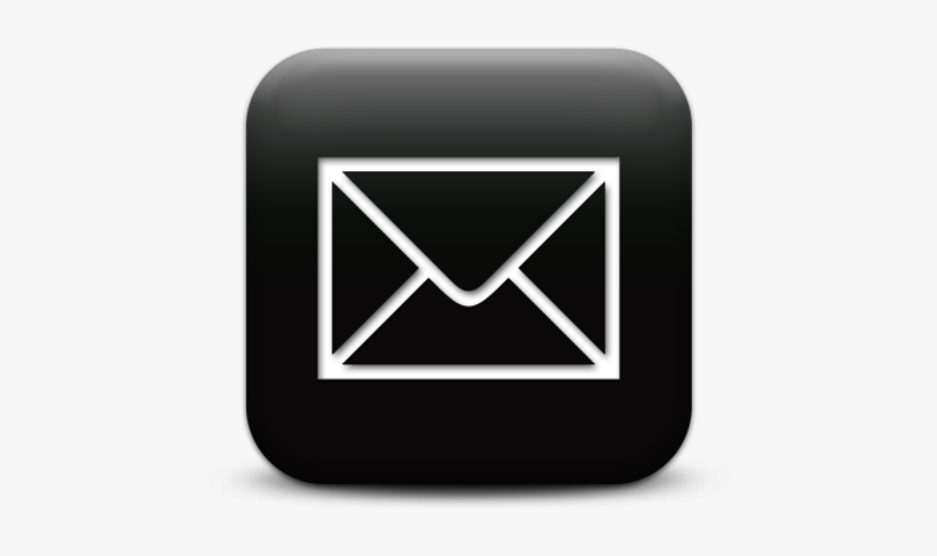 And - Black Email Icon Transparent Background, HD Png Download, Free Download