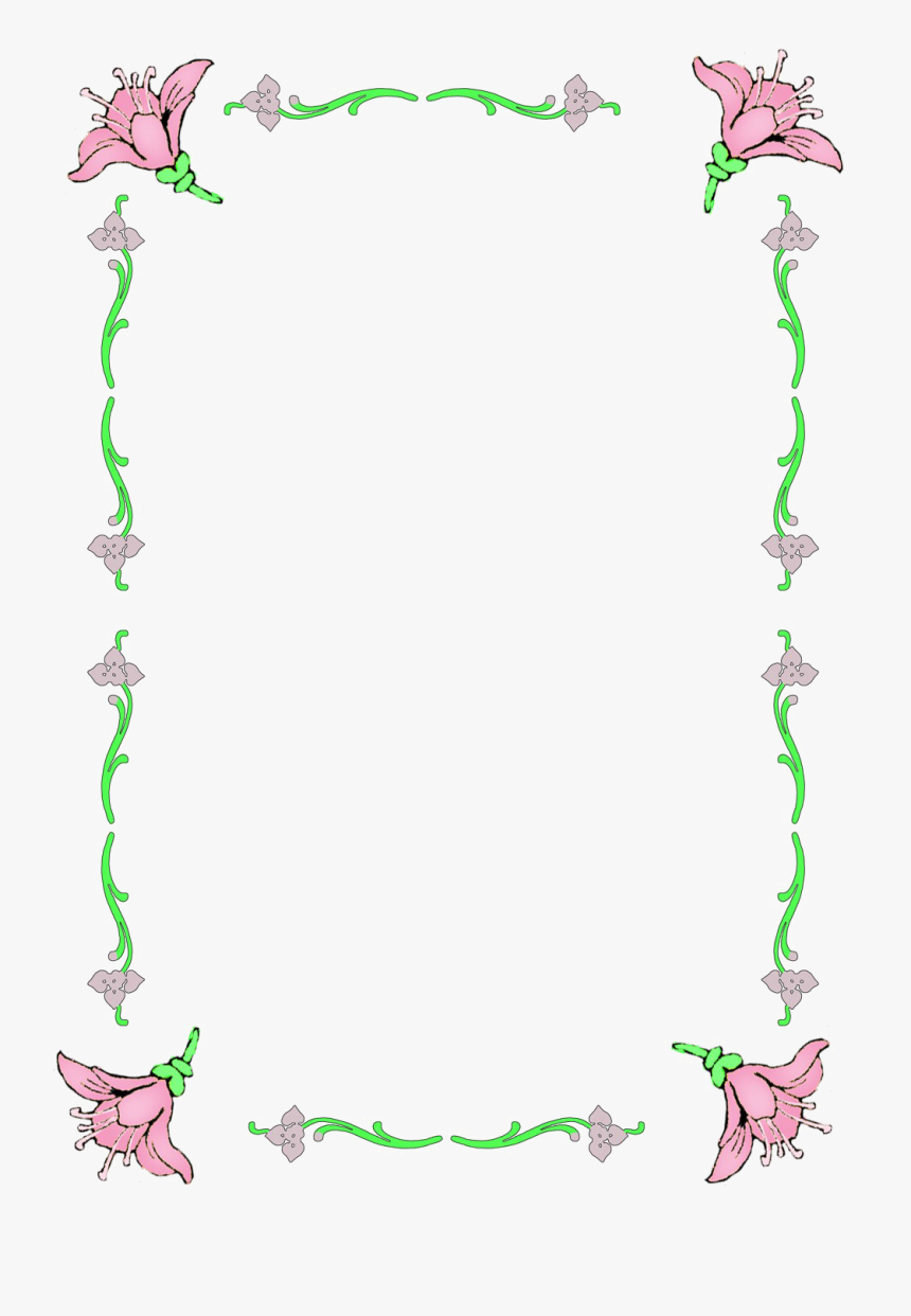 Border Frames Png Clipart - Easter Bunny, Transparent Png, Free Download