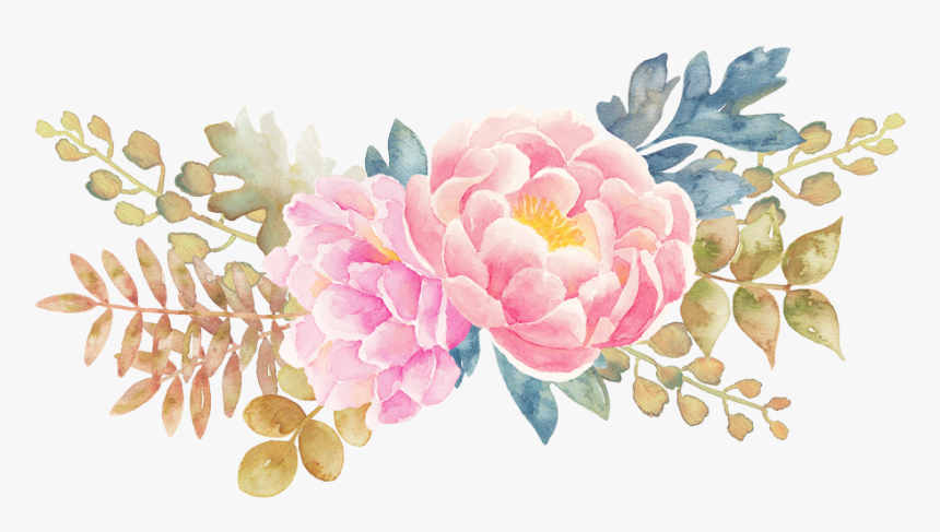 Watercolor Wreath Flower Png Fondo Transparente - Imagenes Png Fondo Transparente, Png Download, Free Download