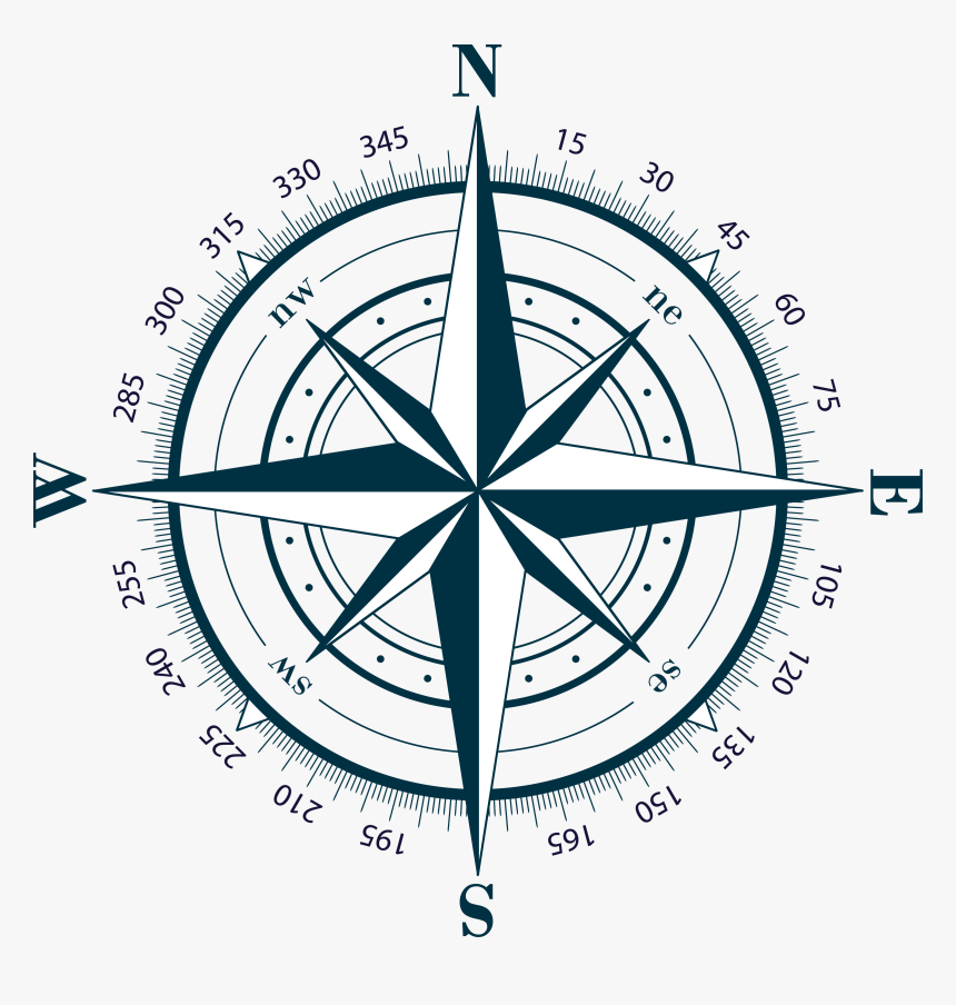 Compass Png Image - Compass Rose, Transparent Png, Free Download
