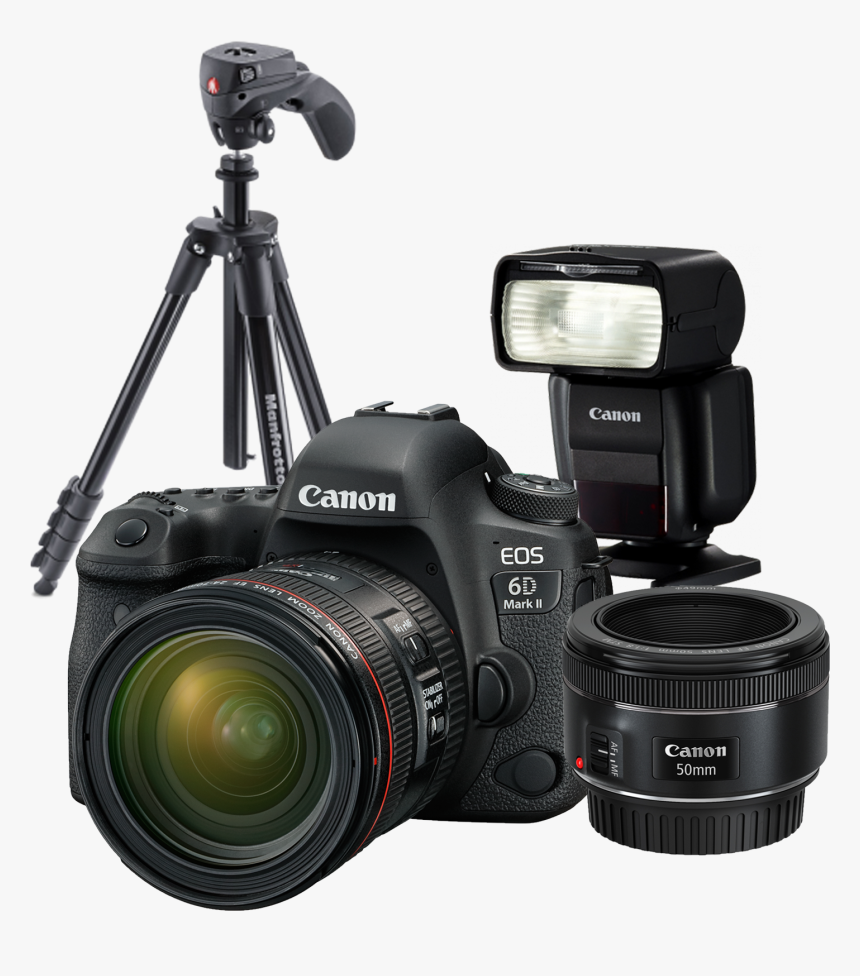 Canon Eos 6d Mark Ii Portrait Bundle, HD Png Download, Free Download