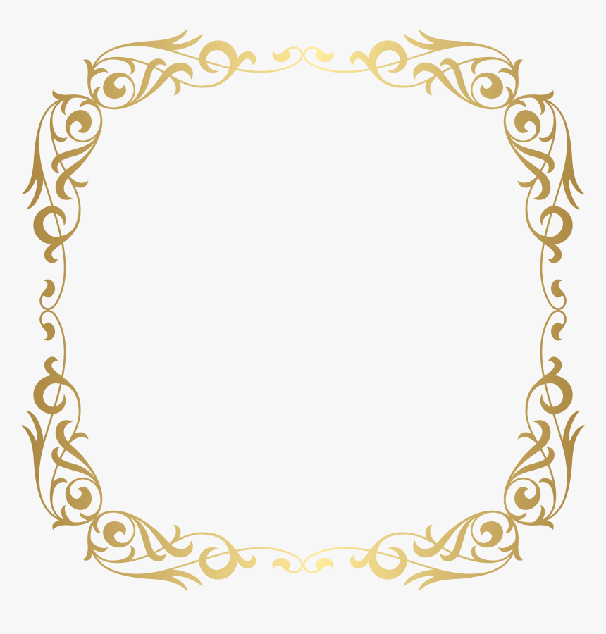 Gold Frame Border Png Frame Frame Clipart Gold Border, Transparent Png, Free Download