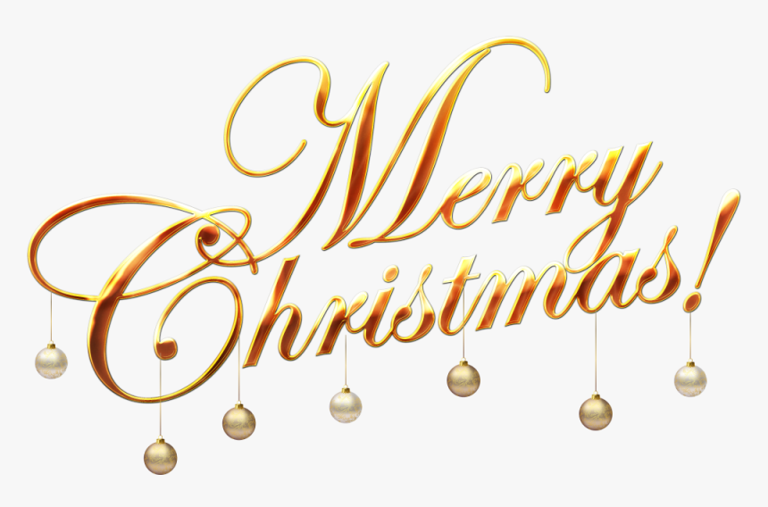 Christmas Greeting Card - Merry Christmas Font Png, Transparent Png, Free Download