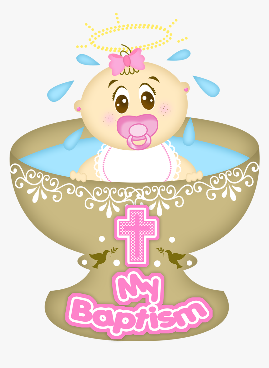 Transparent Christening Clipart - Baby Clipart Baptism, HD Png Download, Free Download