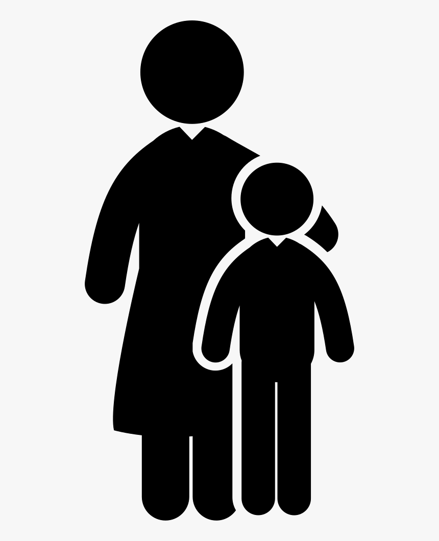 Adult And Minor - Clipart Adult Child, HD Png Download, Free Download