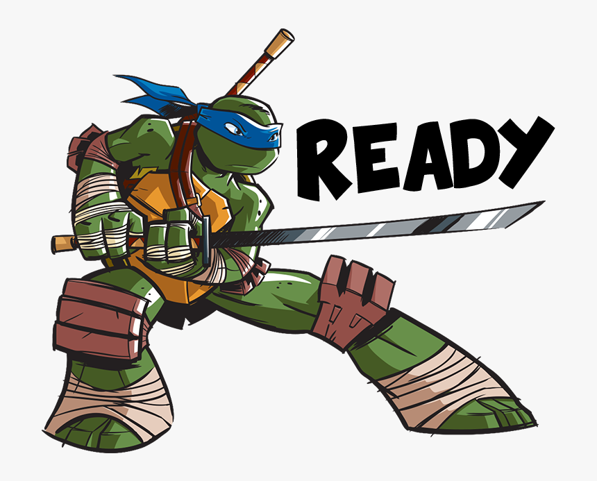 Leonardo Teenage Mutant Ninja Turtles Nickelodeon Sticker - Teenage Mutant Ninja Turtles Leonardo Nickelodeon, HD Png Download, Free Download